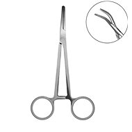 Delphin Forceps, Curved, 17.5cm - Pean