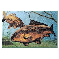 Delphin Carpet 3D Carp under the surface - Doormat