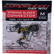 Trabucco Strong Slider Connector Feeder, L, 5pcs - Snap Hook