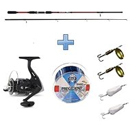Saenger pergeto készlet SensiTec Trout 2,7 m 8-28 g + zsinór és villantó AJÁNDÉK - Horgász szett