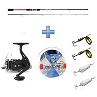 Saenger SensiTec Zander Spin Spinning Set, 2.7m, 20-60g + FREE Line & Spinner - Fishing Kit 