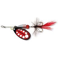 Cormoran Bullet Spinner Size 3 7g Black/Red with Fly - Spinner