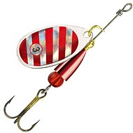 Cormoran Bullet Spinner Size 3 7g Silver/Red Stripes - Spinner