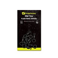 RidgeMonkey RM-Tec Flexi Ring Swivel, Size 11, 10pcs - Swivel