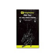 RidgeMonkey RM-Tec Quick Change Heli Ring Swivel, Size 11, 8pcs - Swivel