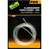 FOX Fluorocarbon Fused Leader, 30lb, 115cm - Rig