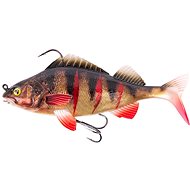 FOX Rage Replicant Realistic Perch, 14cm, 55g, Super Natural Wounded Perch - Rubber Bait