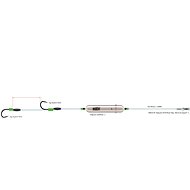 MADCAT Adjust Profi River Rig "Worm &amp; Squid" L 60g 180cm - Assembly