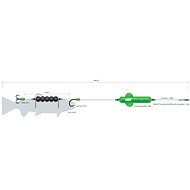 MADCAT Screaming Profi River Rig "Deadbait" L 60g 180cm - Assembly