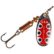 Effzett Standard Spinner 3g Size 1 Silver Black Dot - Spinner