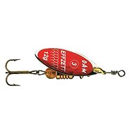 Effzett Predator Spinner 3g Size 0 Red-Glitter - Spinner