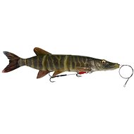 Savage Gear 4D Line Thru Pike 25cm 110g SS Striped Pike - Rubber Bait