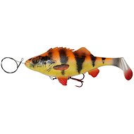 Savage Gear 4D Perch Shad (Line Thru) 20cm 100g SS Albino - Rubber Bait