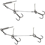 Savage Gear 1x7 Titanium Corkscrew Stinger Size 1/0 23kg - Rig