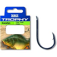 Zebco Trophy Carp Hook-to-Nylon, Size 6, 0.28mm, 70cm, 10pcs - Rig