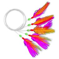 Zebco Mackerel Rig Size 1/0, Orange/Pink - Rig