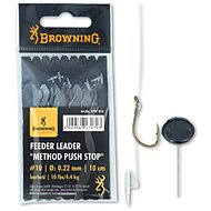 Browning Feeder Leader Method Push Stop Size 14 0,18mm 6lbs / 3kg 10cm 6pcs - Rig