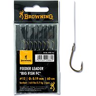 Browning Feeder Leader Big Fish FC, Size 12, 0.19mm, 2.7kg/6lbs, 60cm, 5pcs - Rig