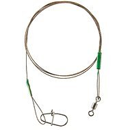 Cormoran 7x7 Wire Leader - Swivel and Corlock Snap Hook 6kg 30cm 2pcs - Cable