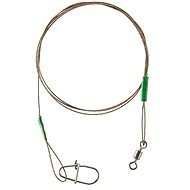 Cormoran 7x7 Wire Leader - Swivel and Corlock Snap Hook 6kg 45cm 2pcs - Cable
