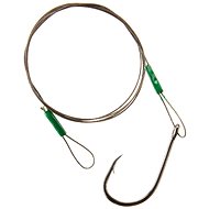 Cormoran 7x7 Wire Leader - Loop and Single Hook Size 2/0 13kg 50cm - Cable