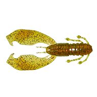 Gunki Boogie Craw 7.5cm 4.5g Motoroil Red Flake, 10pcs - Rubber Bait