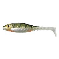 Gunki Grubby Shad 10.5cm 11.4g Green Perch, 4pcs - Rubber Bait