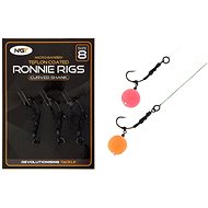 NGT Ronnie Rig &amp; Teflon Hooks Size 6 3pcs - Rig