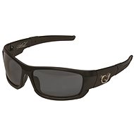 Mustad HP Polarized Sunglasses Black Frame + Smoke Lens - Cycling Glasses