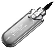 Sony NW-E507, 1GB, MP3/ WMA/ WAV/ ATRAC3 přehrávač, FM Tuner, USB2.0 disk, sluchátka - -