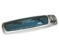 Sony NW-S603/L modrý (azure), 1GB, MP3/ WMA/ WAV/ ATRAC3 přehrávač, FM tuner, USB2.0 disk  - MP3 Player