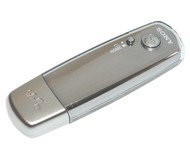 Sony NW-E005/S stříbrná (silver), 2GB, MP3/ WMA/ WAV/ ATRAC3 přehrávač, USB2.0 disk, sluchátka - -