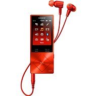 Sony Hi-Res NW-piros A25HNR - Mp4 lejátszó