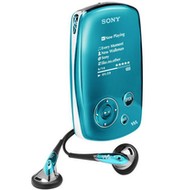 Sony NW-A1000/L modrý (blue) 6GB NET WALKMAN, MP3/ ATRAC3/ ATRAC3+/ WMA/ WAV přehrávač, OEL displej, - MP3 Player