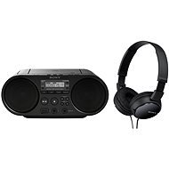 Sony ZS-PS50B + MDR-ZX110 - Radio Recorder