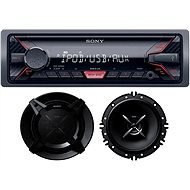Sony DSX-A410BT + Sony XS-FB1320E - Autórádió