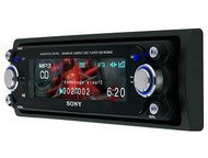 Autorádio Sony CDX-NC9950 CD/ MP3, ID3 tag, FM/AM tuner s RDS, barevné LCD, DO - -