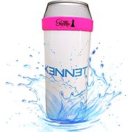 Kennet 2× snap-on protective cover for cans pink XL - Cap
