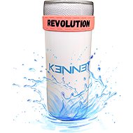 Kennet 2× snap-on protective cover for cans Light Orange S - Cap