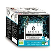 Kabioca ORGANIC Compostable Coffee Capsules for Nespresso Ristretto 50 pcs - Kávové kapsle