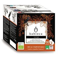 Kabioca ORGANIC Compostable Coffee Capsules for Nespresso Lungo 50 pcs - Kávové kapsle