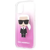 Karl Lagerfeld Ikonik tok iPhone 11 készülékhez, rózsaszín - Telefon tok