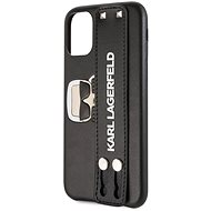 Karl Lagerfeld Hand Strap for iPhone 11, Black - Phone Cover