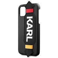 Karl Lagerfeld Strap for iPhone 11 Pro, Black - Phone Cover