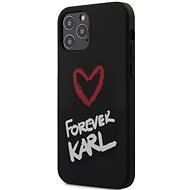 Karl Lagerfeld Forever pre Apple iPhone 12/12 Pro Black - Kryt na mobil