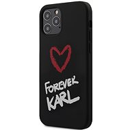 Karl Lagerfeld Forever for Apple iPhone 12/12 Pro, Black - Phone Cover