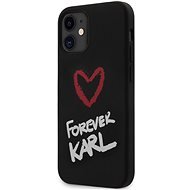 Karl Lagerfeld Forever Apple iPhone 12 Mini készülékhez Black - Telefon tok