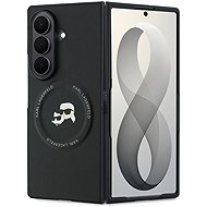 Karl Lagerfeld PU Karl and Choupette Heads Magnetic for Samsung Galaxy Z Fold 8 Ultra Black - Protective Case