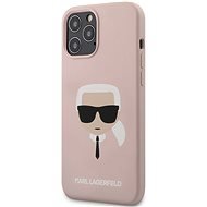 Karl Lagerfeld Head for Apple iPhone 12 Pro Max, Light Pink - Phone Cover