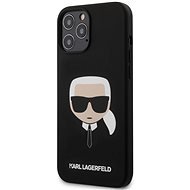 Karl Lagerfeld Head for Apple iPhone 12 Pro Max, Black - Phone Cover